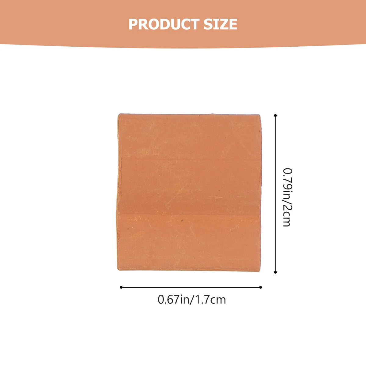 Miniature Roof Tiles for Dollhouse Model Crafts U823
