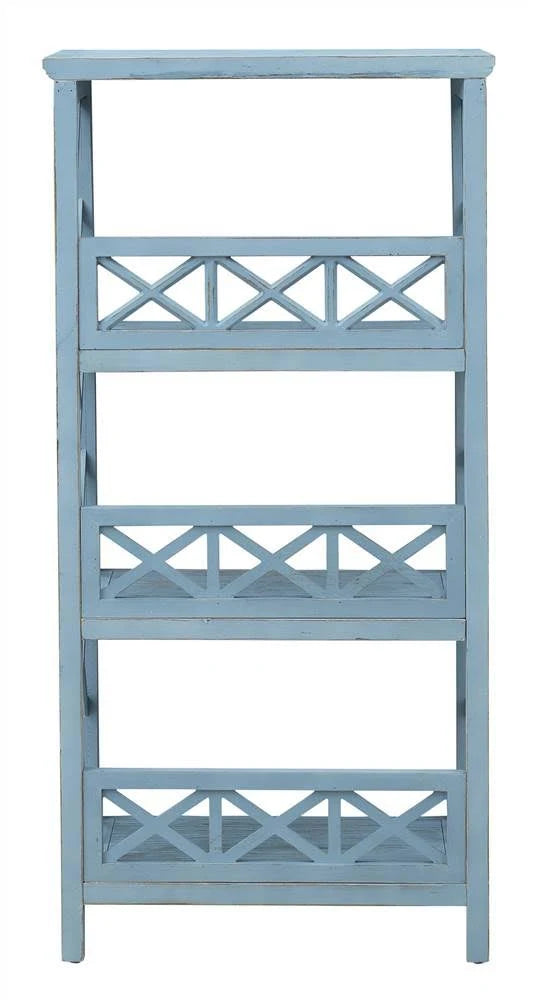 Blue Bookcase A14984