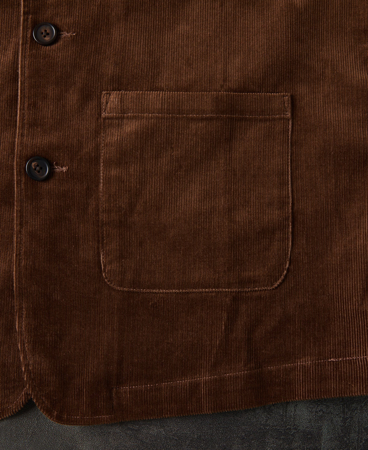 1940s French Corduroy Chore Coat